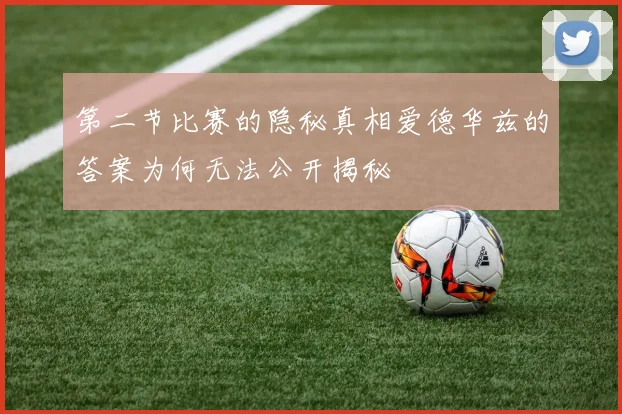 第二节比赛的隐秘真相爱德华兹的答案为何无法公开揭秘